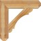 Ekena Millwork Olympic Craftsman Rough Sawn Bracket, Western Red Cedar, 6"W x 30"D x 30"H BKT06X30X30OLY04RWR - alternate 3